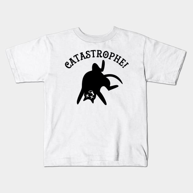 Catastrophe! Kids T-Shirt by WonderWebb